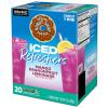 imageThe Original Donut Shop Iced Refreshers Strawberry Aa Flavor Keurig Single Serve KCup Pods 60 Count 6 Packs of 10Dragonfruit Lemonade