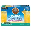imageThe Original Donut Shop Iced Refreshers Strawberry Aa Flavor Keurig Single Serve KCup Pods 60 Count 6 Packs of 10Pineapple Passionfruit Refresher