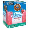 imageThe Original Donut Shop Iced Refreshers Strawberry Aa Flavor Keurig Single Serve KCup Pods 60 Count 6 Packs of 10Strawberry Acai Refresher