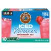 imageThe Original Donut Shop Iced Refreshers Strawberry Aa Flavor Keurig Single Serve KCup Pods 60 Count 6 Packs of 10Strawberry Acai Refresher