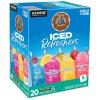 imageThe Original Donut Shop Iced Refreshers Strawberry Aa Flavor Keurig Single Serve KCup Pods 60 Count 6 Packs of 10Variety Pack