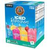 imageThe Original Donut Shop Iced Refreshers Strawberry Aa Flavor Keurig Single Serve KCup Pods 60 Count 6 Packs of 10Variety Pack