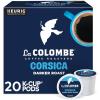 imageLa Colombe Coffee Roasters Nizza Medium Roast Coffee Single Serve Keurig KCup Pods 20 Count BoxCorsica