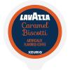 imageLavazza Caramel Biscotti Coffee Single Serve Keurig KCup Pods Flavored Coffee 60Count Box 6 Packs of 10Caramel Biscotti