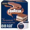 imageLavazza Caramel Biscotti Coffee Single Serve Keurig KCup Pods Flavored Coffee 60Count Box 6 Packs of 10Tiramisu