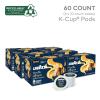 imageLavazza Caramel Biscotti Coffee Single Serve Keurig KCup Pods Flavored Coffee 60Count Box 6 Packs of 10Vanilla Affogato
