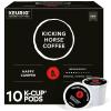 imageKicking Horse Coffee Three Sisters Single Serve Keurig KCup Pods Medium Roast Coffee 10Count BoxHappy Camper