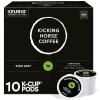 imageKicking Horse Coffee Three Sisters Single Serve Keurig KCup Pods Medium Roast Coffee 10Count BoxKick Ass