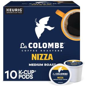imageLa Colombe Coffee Roasters Nizza Medium Roast Coffee Single Serve Keurig KCup Pods 20 Count BoxNizza