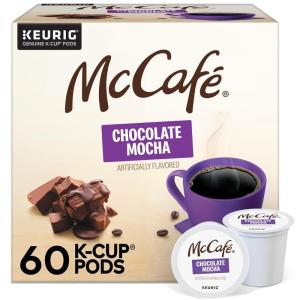 imageMcCafe Baked Apple Pie Coffee Keurig Single Serve KCup Pods 60 Count 6 Packs of 10Chocolate Mocha