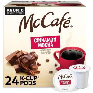 imageMcCafe Baked Apple Pie Coffee Keurig Single Serve KCup Pods 60 Count 6 Packs of 10Cinnamon Mocha
