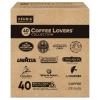 imageKeurig Premium Coffeehouse Collection Single Serve Keurig KCup Pods Medium and Dark Roast Coffees 40Count BoxCoffee Lovers
