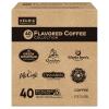 imageKeurig Premium Coffeehouse Collection Single Serve Keurig KCup Pods Medium and Dark Roast Coffees 40Count BoxFlavored Variety