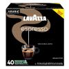 imageLavazza Espresso SingleServe Keurig KCup Pods Medium Roast Coffee 60Count Box 6 Packs of 10Espresso Italiano