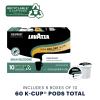 imageLavazza House Blend Perfetto SingleServe Keurig KCup Pods Medium Roast Coffee 60Count Box 6 Packs of 10Grand Selezione