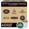 imageKeurig Premium Coffeehouse Collection Single Serve Keurig KCup Pods Medium and Dark Roast Coffees 40Count BoxFlavored Variety