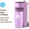 image:imageKeurig KMini Mate Plus SingleServe KCup Pod Coffee Maker Compact 3 Cup Sizes Brew Over Ice and Strong Button Features 50 oz Removable Reservoir Matte BlackWild Orchid