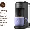 image:imageKeurig KMini Mate Plus SingleServe KCup Pod Coffee Maker Compact 3 Cup Sizes Brew Over Ice and Strong Button Features 50 oz Removable Reservoir Matte BlackBlack