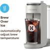 image:imageKeurig KMini Mate Plus SingleServe KCup Pod Coffee Maker Compact 3 Cup Sizes Brew Over Ice and Strong Button Features 50 oz Removable Reservoir Matte BlackWarm Stone