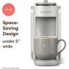 image:imageKeurig KMini Mate Plus SingleServe KCup Pod Coffee Maker Compact 3 Cup Sizes Brew Over Ice and Strong Button Features 50 oz Removable Reservoir Matte BlackWarm Stone