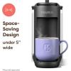 image:imageKeurig KMini Mate Plus SingleServe KCup Pod Coffee Maker Compact 3 Cup Sizes Brew Over Ice and Strong Button Features 50 oz Removable Reservoir Matte BlackBlack
