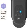 image:imageKeurig KMini Mate Plus SingleServe KCup Pod Coffee Maker Compact 3 Cup Sizes Brew Over Ice and Strong Button Features 50 oz Removable Reservoir Matte BlackBlack