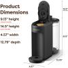 image:imageKeurig KMini Mate Plus SingleServe KCup Pod Coffee Maker Compact 3 Cup Sizes Brew Over Ice and Strong Button Features 50 oz Removable Reservoir Matte BlackBlack