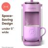 image:imageKeurig KMini Mate Plus SingleServe KCup Pod Coffee Maker Compact 3 Cup Sizes Brew Over Ice and Strong Button Features 50 oz Removable Reservoir Matte BlackWild Orchid