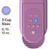 image:imageKeurig KMini Mate Plus SingleServe KCup Pod Coffee Maker Compact 3 Cup Sizes Brew Over Ice and Strong Button Features 50 oz Removable Reservoir Matte BlackWild Orchid