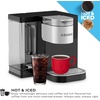 image:imageKeurig K2550 Medium Business Single Serve Coffee Maker 110 oz Water Reservoir SilverBlack