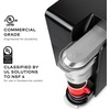 image:imageKeurig K3550 Large Business Single Serve Coffee Maker Plumbed SilverBlack  Plumbed Commercial Brewer 5 Sizes HiRes Touchscreen Brew over Ice Strong Brew Auto Pod Eject 2 Hot Tanks