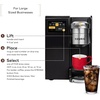 image:imageKeurig K3550 Large Business Single Serve Coffee Maker Plumbed SilverBlack  Plumbed Commercial Brewer 5 Sizes HiRes Touchscreen Brew over Ice Strong Brew Auto Pod Eject 2 Hot Tanks