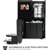 image:imageKeurig K3550 Large Business Single Serve Coffee Maker Plumbed SilverBlack  Plumbed Commercial Brewer 5 Sizes HiRes Touchscreen Brew over Ice Strong Brew Auto Pod Eject 2 Hot Tanks