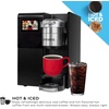 image:imageKeurig K3550 Large Business Single Serve Coffee Maker Plumbed SilverBlack  Plumbed Commercial Brewer 5 Sizes HiRes Touchscreen Brew over Ice Strong Brew Auto Pod Eject 2 Hot Tanks