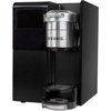 image:imageKeurig K3550 Large Business Single Serve Coffee Maker Plumbed SilverBlack  Plumbed Commercial Brewer 5 Sizes HiRes Touchscreen Brew over Ice Strong Brew Auto Pod Eject 2 Hot Tanks