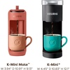 image:imageKeurig KMini Mate Single Serve KCup Pod Coffee Maker Brews Up to 12 oz Cup Compact Portable Coffee Machine for Small Spaces Great for Dorms amp Offices Pink SandsRed Rocks
