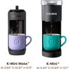 image:imageKeurig KMini Mate Single Serve KCup Pod Coffee Maker Brews Up to 12 oz Cup Compact Portable Coffee Machine for Small Spaces Great for Dorms amp Offices Pink SandsBlack