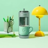 image:imageKeurig KMini Mate Single Serve KCup Pod Coffee Maker Brews Up to 12 oz Cup Compact Portable Coffee Machine for Small Spaces Great for Dorms amp Offices Pink SandsGlamping Green