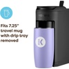 image:imageKeurig KMini Mate Single Serve KCup Pod Coffee Maker Brews Up to 12 oz Cup Compact Portable Coffee Machine for Small Spaces Great for Dorms amp Offices Pink SandsBlack