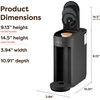 image:imageKeurig KMini Mate Single Serve KCup Pod Coffee Maker Brews Up to 12 oz Cup Compact Portable Coffee Machine for Small Spaces Great for Dorms amp Offices Pink SandsBlack