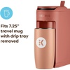 image:imageKeurig KMini Mate Single Serve KCup Pod Coffee Maker Brews Up to 12 oz Cup Compact Portable Coffee Machine for Small Spaces Great for Dorms amp Offices Pink SandsRed Rocks
