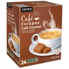 image:imageCafe Escapes Dark Chocolate Hot Cocoa Keurig SingleServe KCup Pods 96 CountCaf Caramel