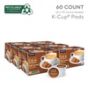 image:imageCafe Escapes Dark Chocolate Hot Cocoa Keurig SingleServe KCup Pods 96 CountCaf Caramel