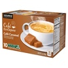 image:imageCafe Escapes Dark Chocolate Hot Cocoa Keurig SingleServe KCup Pods 96 CountCaf Caramel