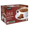 image:imageCafe Escapes Dark Chocolate Hot Cocoa Keurig SingleServe KCup Pods 96 CountCaf Mocha