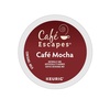 image:imageCafe Escapes Dark Chocolate Hot Cocoa Keurig SingleServe KCup Pods 96 CountCaf Mocha