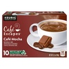 image:imageCafe Escapes Dark Chocolate Hot Cocoa Keurig SingleServe KCup Pods 96 CountCaf Mocha