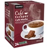 image:imageCafe Escapes Dark Chocolate Hot Cocoa Keurig SingleServe KCup Pods 96 CountCaf Mocha