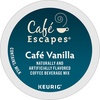 image:imageCafe Escapes Dark Chocolate Hot Cocoa Keurig SingleServe KCup Pods 96 CountCaf Vanilla