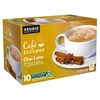 image:imageCafe Escapes Dark Chocolate Hot Cocoa Keurig SingleServe KCup Pods 96 CountChai Latte